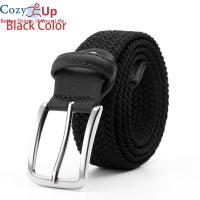 ราคา Cozy Up 120เซนติเมตร 3 3เซนติเมตรเข็มขัดยืดหยุ่นสำหรับผู้ชายกอล์ฟเข็มขัดหนังชายผ้าใบยืดถักเข็มขัดเอวยางยืด (4412428873)