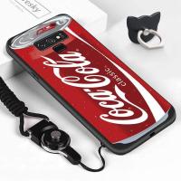 ราคา เคสมือถือเคสโทรศัพท์เคส Samsung Galaxy Note 9 ยืนแหวน เชือกเส้นเล็ก สร้างสรรค์ฤดูร้อนเมากรณีกระป๋องเครื่องดื่ม Coca colar สไปรท์เบียร์น้ำผลไม้ปลอก Soft TPU ซิลิโคนโทรศัพท์ปก (1010768028)