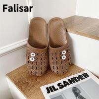 ราคา รองเท้าแตะ รองเท้าแบบสวม รองเท้าผู้หญิงแบบหัวปิด รองเท้ารุ่น 1622 (18892822261)