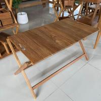 ราคา โต๊ะไม้สักเก่า โต๊ะกาแฟพับได้ โต๊ะสนาม (19997917737)