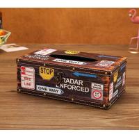 ราคา กล่องทิชชู่วินเทจ กล่องใส่กระดาษทิชชู่ กล่องใส่ทิชชู่สไตล์ยุโรป ขนาด 25 14 9 5 ซม (18317797964)