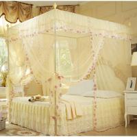 ราคา มุ้งกระโจมเจ้าหญิง มุ้งกันยุง5ฟุต 6ฟุต 6 6ฟุตมุ้งเหลี่ยม มุ้งทรงเหลี่ยม พร้อมโครง สไตล์ยุโรป ผ้าลูกไม้ผ้าลูกไม้อย่างดี (19477648820)