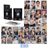 ราคา 50ชิ้น กล่อง EXO BAEKHYUN Sehun การ์ด โปสการ์ด KPOP LOMO Card (19923980459)