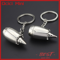 ราคา Qcici พวงกุญแจโมเดลจำลองเครื่องยนต์เครื่องบิน3D โลหะใหม่ของขวัญพวงกุญแจเครื่องยนต์เจ็ทลำเล็ก (19997028665)