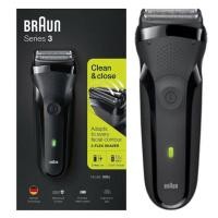 ราคา Series3 Braun 300S เครื่องโกนหนวดที่สะอาดไฟฟ้าผู้ชาย (21019430061)