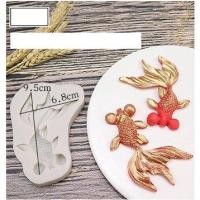 ราคา พิมพ์ซิลิโคน แม่พิมพ์ซิลิโคนรูปปลาทอง พร้อมส่ง พิมพ์เทียน พิมพ์สบู่ แม่พิมพ์ พิม ปลาทอง ปลา (14138364926)