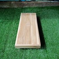 ราคา โต๊ะเตี้ยไม้สัก สไตล์ญี่ปุ่น 50x20x8cm ถาดไม้สไตล์ญี่ปุ่น (4705562883)