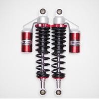 ราคา โช้คหลังใส่เวฟทุกรุ่น ใส่ดรีมซุปเปอร์คัพ ทรง YSS ขนาด 320 มิล Wave 110i 125LED 125 R S W100 Dream Super cub ปรับสปริงได้ สีสวย แข็งแรงทนทาน ไม่กระด้าง ใช้งานดี (16519169500)