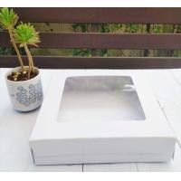 ราคา กล่องบราวนี่ กล่องเค้กแบบสอดข้าง เตี้ย 1 3 ปอนด์ แพ็คละ 10 ใบ (12224487043)