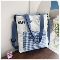 ราคา กระเป๋าผ้า canvas ใบใหญ่ แคนวาสใบใหญ่ใส่ได้ใส่ของได้เยอะ มีหลายช่องใส่ของได้ (19825279228)