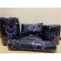 ราคา ที่นอนท็อปเปอร์ 3 5 ฟุต 5 ฟุต 6 ฟุต แบบเซ็ต 6 10 ชิ้น ใย 2 ชั้น มีลายอื่นอีกมากมาย พระจันทร์ครึ่งเสี่ยว ดำน้ำเงิน (11240886628)