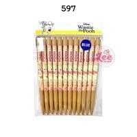 ราคา ชุด2 ปากกาลิขสิทธิ์ 0 38mm 12ด้าม Disney Pooh พูห์ (20455211929)