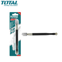 ราคา TOTAL มีดตัดกระจก ใช้น้ำมัน ตัดกระจกหนา 6 12 มม รุ่น THT561781 ด้ามสแตนเลสหุ้มยาง (20145952283)