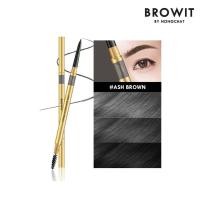 ราคา ถูก แท้ ส่งฟรี ดินสอเขียนคิ้ว น้องฉัตร Browit Pro Slim Brow Pencil คิ้วน้องฉัตร คิ้วเฉียบ 6 มิติ คิ้วสวย คิ้วปัง กันน้ำ (512156999)