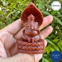 ราคา 4SHA พระพิฆเนศหยกมิส่ง เนื้ออ่อน ตระกูล Natural Quartz องค์คเณชปางนาคปรก ขนาดโดยประมาณ Handmade (21211898229)