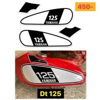 ราคา LogicSticker สติกเกอร์ ถังน้ำมัน Yamaha DT125 DT100 เลือกสีที่ต้องการได้ แจ้งเปลี่ยนตัวเลขได้ (20392334506)