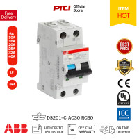 ราคา ABB กันดูด RCBO DS201 C AC30 1P N 6kA อุปกรณ์ป้องกันกระแสไฟฟ้าเกิน ไฟฟ้าลัดวงจร (19733818844)