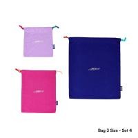 ราคา Set กระเป๋ารูด 3 ใบ 3ไซส์ SML (21179651701)