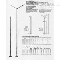 ราคา WH เสาโคมไฟถนน รุ่น DG 4000 เสารีดกิ่งคู่ (109708277)