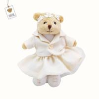ราคา TEDDY HOUSE Aroma Teddy Bride and Groom aroma คุู่บ่าวสาว หมีหอม ของขวัญแต่งงาน สกรีนชื่อได้ (17475206160)
