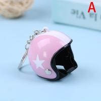 ราคา พวงกุญแจหมวกกันน็อคมอเตอร์ไซค์กระเป๋าพวงกุญแจรถยนต์หมวกกันน็อคน่ารักสำหรับผู้ชายผู้หญิง (10411677509)