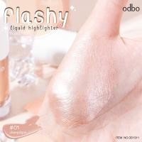 ราคา ODBO FLASHY LIQUID HIGHLIGHTER OD1311 โอดีบีโอ แฟลชชี่ ลิควิด ไฮไลท์เตอร์ ไฮไลท์ เนื้อลิคลิดผสมชิมเมอร์ x 1 ชิ้น abcmall (19698799656)