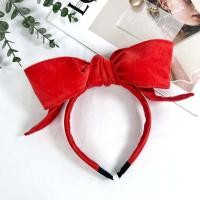 ราคา ที่คาดผมโบว์ใหญ่ ดัดได้ สีสวย น่ารักมาก ที่คาดผม (20594450469)