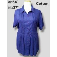 ราคา เสื้อลายดอก เสื้อสาวอวบมือสอง เสื้อลายดอก ระบุไซส์ตามรูป (19197532888)