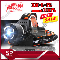 ราคา ไฟฉายคาดหัวแรงสูง ไฟฉายคาดหัว ไฟฉายคาดศรีษะ แรงสูง รุ่น Dual Light Source หลอด LED CREE XML T6 ใหม่ล่าสุด 2 หลอดคู่ สีดำ แถมที่ชาร์จ ไฟบ้าน ชาร์จในรถ (369576245)