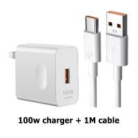 ราคา Kinkong ชุดชาร์จ HUAWEI 100W หัวชาร์จ 5A สายชาร์จ Super Fastcharger การชาร์จแบตเตอรี่ที่ไวขึ้น80 สายชาติเร็ว type c สำหรับ Mate9 Mate9pro P10 SAMUSNG S21 NOTE10 OPPO VIVO XIAOMI REALME (21099748946)
