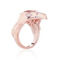 ราคา ake ake Eagle Duo Wings Ring Pure Pink แหวนเงินแท้ 925 แกะมือขัดเงาชุบทองชมพูบริสุทธิ์ ลายปีกเทวดา ปีกนกอินทรียุโรปยุคกลางสุดเฟียซ (10366175533)