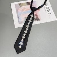 ราคา เสื้อเชิ้ตสีขาวนักเรียนเนคไทพื้นสีดำย้อนยุคสำหรับผู้หญิงคริสตัลพลอยหูกระต่ายอินเทรนด์ลำลองปาร์ตี้งานแต่งงาน (21206349870)