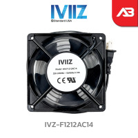 ราคา IVIIZ พัดลมระบายความร้อน 5 นิ้ว 220 VAC 0 14A รุ่น IVZ F1212AC14 (19915778196)