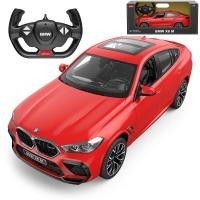 ราคา Rastar BMW X6 M RC Car Model 1 14 Remote Control Car Toy 2 4G LED Lights Automobile Gift For Kids Adults Christmas (19753070618)
