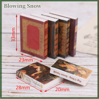 ราคา Blowing 6ชิ้น เซ็ต1 12 dollhouse Miniature Book รุ่น Notebook Doll House Furniture Decor (20372832846)