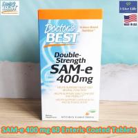 ราคา Doctors Best Double Strength SAM e 400 mg 30 or 60 Enteric Coated Tablets ผลิตภัณฑ์เสริมอาหาร เอส อะดีโนซิล เมไทโอนีน SAMe (9690787284)