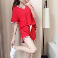 ราคา ST88 SHOP ชุดเซ็ตแฟชั่น 2 ชิ้น ชุดเซต เสื้อแขนสั้น กางเกงขาสั้น 3ส่วน มีไซต์ให้เลือก M L XL XXL 3XL สีดำ สีขาว สีแดง สินค้าพร้อมส่ง (14929613875)