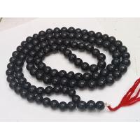ราคา ประคำหยกดำ 108 เม็ด ขนาด 13 14 มิล เม็ดกลมโต ประคำ เครื่องราง อัญมณี หยก เครื่องประดับ (16134432280)