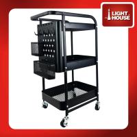 ราคา ชั้นวางของมีล้อ ชั้นวางของอเนกประสงค์ ชั้นวางของ3ชั้น ชั้นเหล็ก ชั้นมีล้อ ชั้นวางของอเนกประสงค์มีล้อ ชั้นวางของ4ล้อ WK130898 (10047661574)