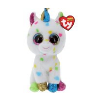 ราคา ตุ๊กตา TY Beanie Boos HARMONIE speckle unicorn size regular (2143338496)