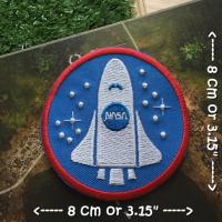 ราคา NASA จรวด ตัวรีดติดเสื้อ อาร์มรีด อาร์มปัก ตกแต่งเสื้อผ้า หมวก กระเป๋า แจ๊คเก็ตยีนส์ Embroidered Iron on Patch (1753056334)