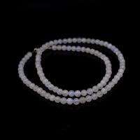 ราคา สร้อยคอพลอยมุกดาหาร Rainbow moonstone เนื้อใส เหลือบฟ้าเข้ม ตัวเรือนเงินแท้92 5 ชุบทองคำขาว พลอยแท้จากประเทศศรีลังกา (21058915561)