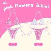 ราคา Ladycoco Blue Flower bikini บิกินี่ ชุดว่ายน้ำหญิง บิกินี่แซ่บๆ บิกินี่ไปทะเล (18981924446)