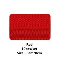 ราคา 10pcs 3 8cm Car Bumper Reflective Stickers Reflective Warning Strip Tape Secure Reflector Stickers Decals Safety Warning (21089234192)