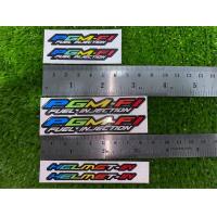 ราคา สติ๊กเกอร์ Pgm Fi Fuel Injection ครบชุด สติ๊กเกอร์ PGM FI Honda แต่งรถ (15997565253)