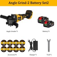 ราคา for makita ลูกหมูไฟฟ้าไร้สายไร้แปรงถ่าน125มม พร้อมเครื่องบดตัวระบุแบตเตอรี่18V ลูกหมู M14สำหรับงานไม้ DIY เครื่องมือไฟฟ้าบดเหมาะสำหรับแบตเต (17956248409)