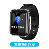 ราคา RUIZU เครื่องเล่น MP4ใน MP3บลูทูธ M8พร้อมลำโพงในตัว8GB 16GB 32GB เครื่องเล่นเพลงกีฬานาฬิกาข้อมือสวมใส่แบบพกพาหน้าจอสัมผัสเต็มจอมินิวอล์กแมนมัลติฟังก์ชั่นเครื่องเล่นวิดีโอรองรับวิทยุ FM E Book รูปภาพเค