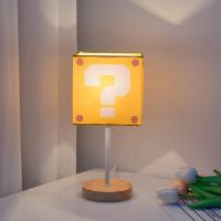 ราคา โคมไฟตั้งโต๊ะ LED รูป Super Mario Bros โคมไฟ Mario มีเสียงเตือน เหมาะกับของขวัญวันเกิด สําหรับเด็ก ไฟมาริโอ้ (19766467008)