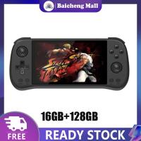 ราคา BaiC Powkiddy X55 Handheld Game Console 5 5 Inch Screen Portable Handheld Game Machine 4000mAh Rechargeable Battery (20912670385)