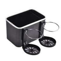 ราคา พร้อมส่ง กล่องใส่ของในรถ 2in1 วางแก้วน้ำในรถยนต์ ใส่ของอเนกประสงค์ กล่องใส่ทิชชู่ กล่องใส่ของอเนกประสงค์ (21210816236)